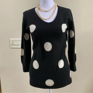 Neiman Marcus 100% Cashmere 3/4 Sleeve Sweater